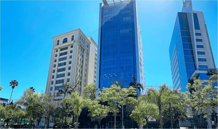 Reception at CWI headquarters in Porto Alegre.