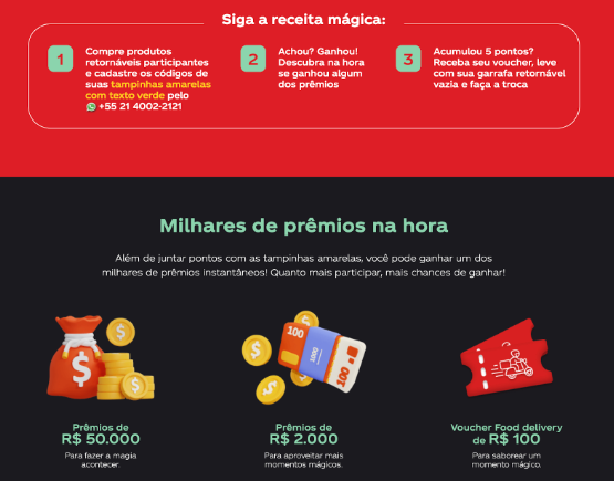 Coca-Cola App: um aplicativo onde você pode experimentar jogos, descobrir  tendências e ganhar constantemente novos prêmios legais