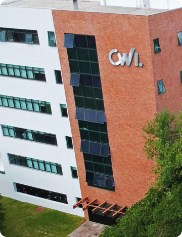 Fachada do prédio da CWI em São Leopoldo (RS).
