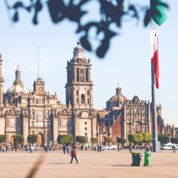 Foto que representa o México.